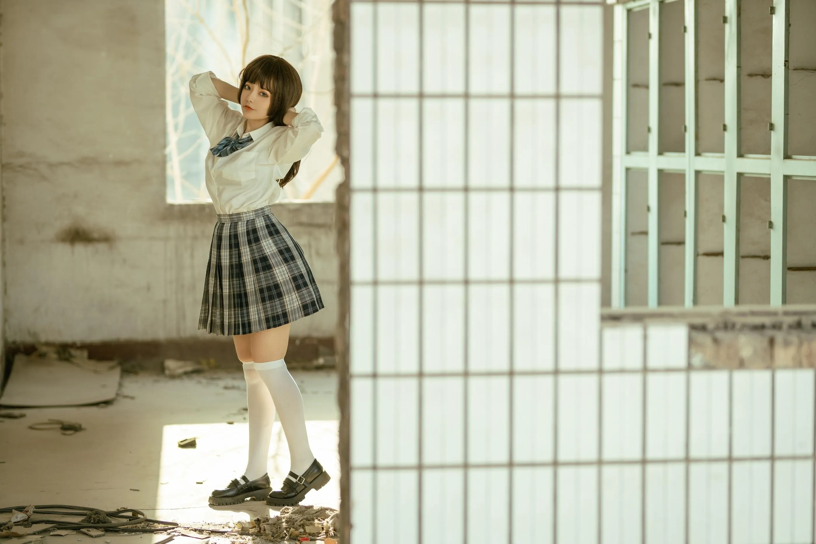 桃良阿宅 – NO.001 桃良JK [20P]插图3